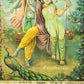 Radha Krishna - Chromolithograph Print