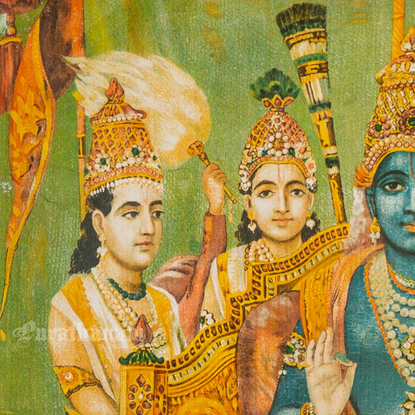 Ram Pattabhishekam by Ravi Varma