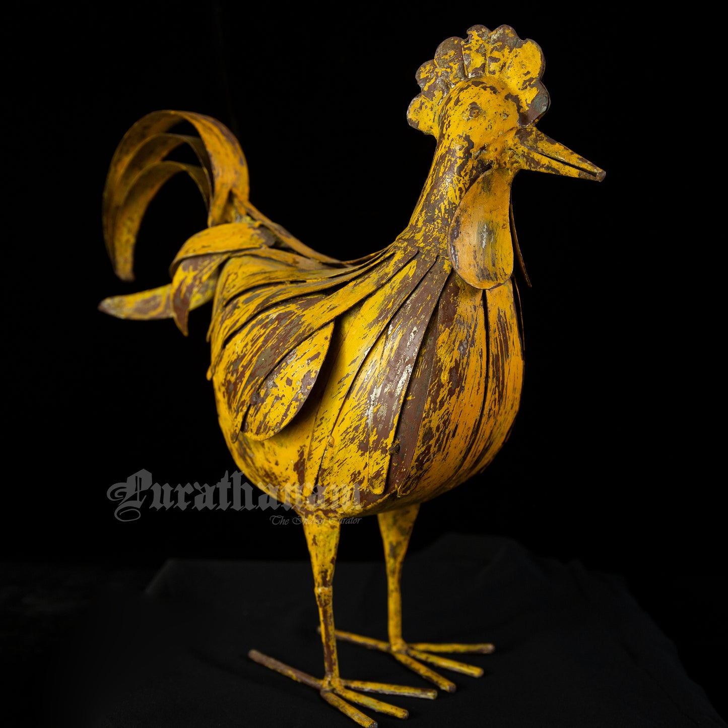 Distressed Yellow Cock