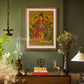 Sree Radha Rukhmini Krishnan by C. G. Ramanujam  - (Oleograph Print)