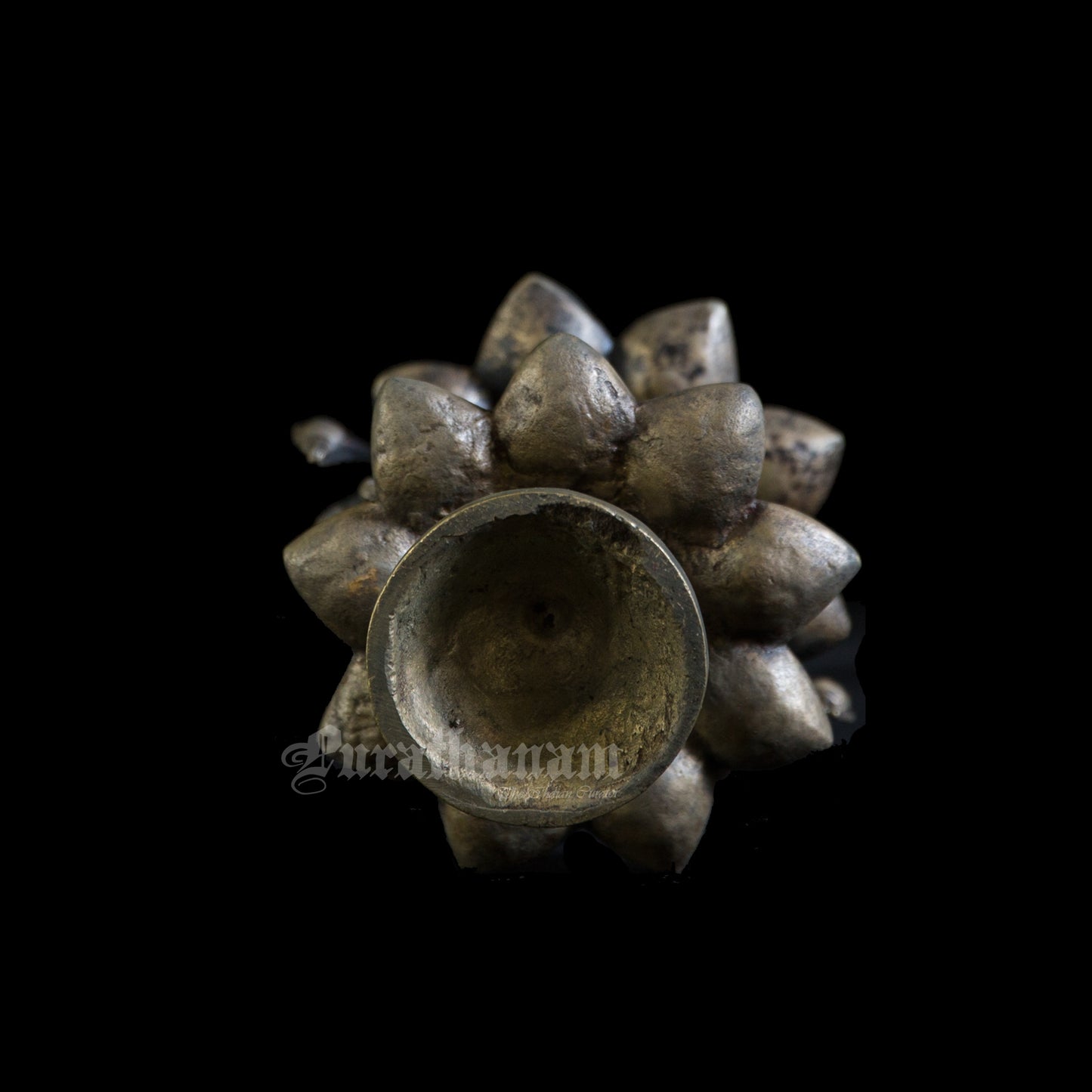 Lakshmi Two Layered Brass Deepam