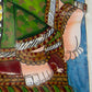 Butter Krishna - Glass paintings