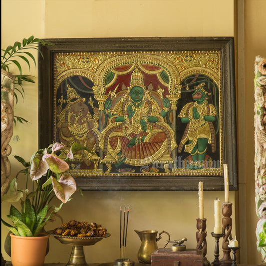 Ganapati Parvati Hanuman