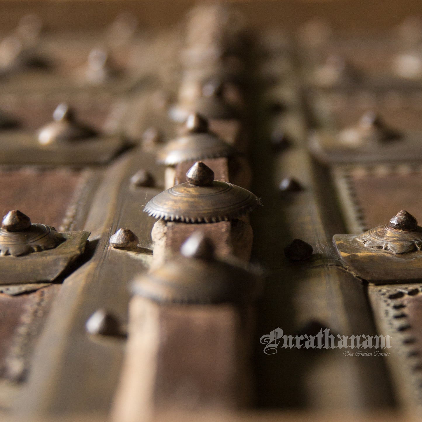 Brass embellished window