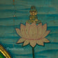 Baby Krishna On Banyan Leaf