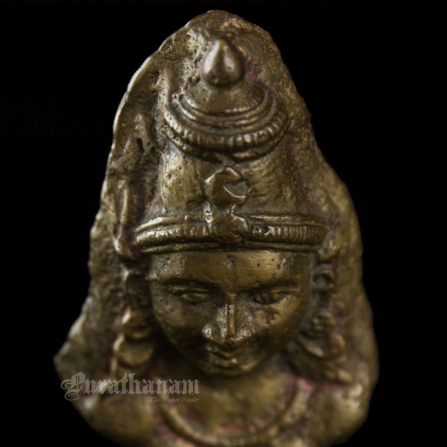 Shiva Head - Brass