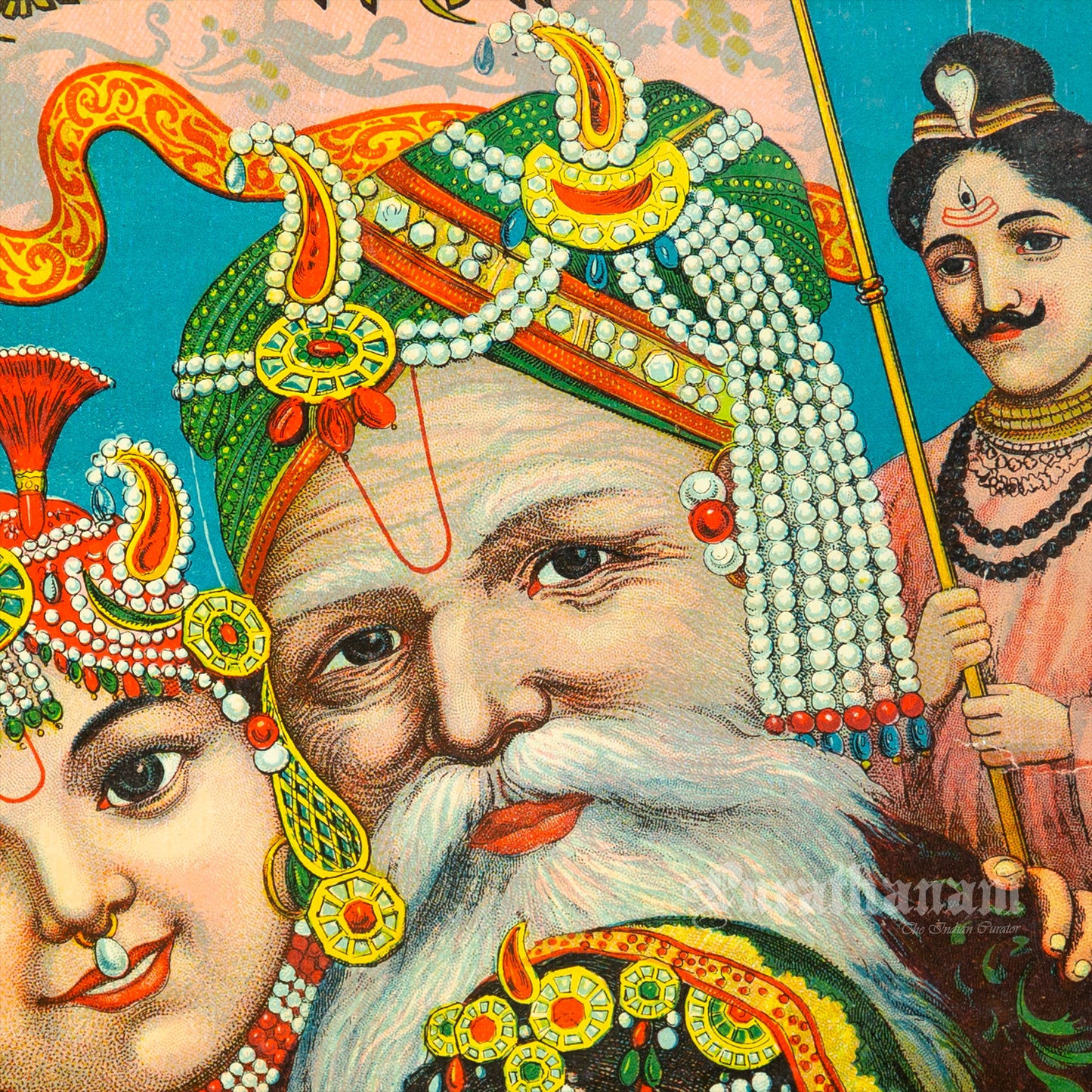 Nandhbaba - Chromolithograph Print