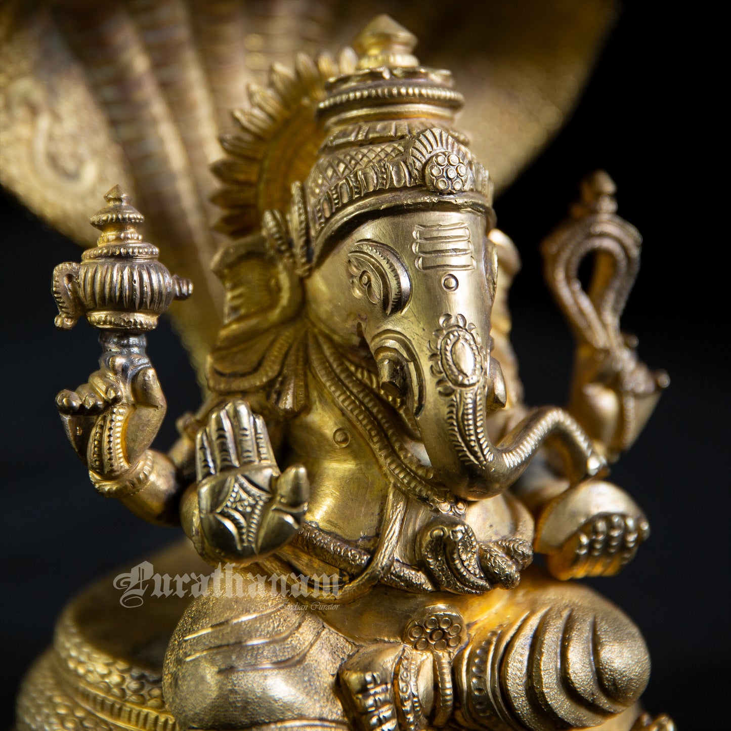 Naga Ganapati -Brass