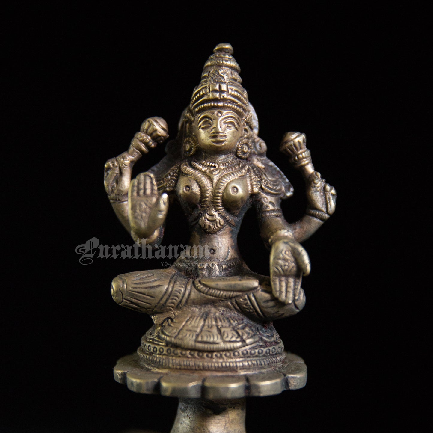 Lakshmi Two Layered Brass Deepam