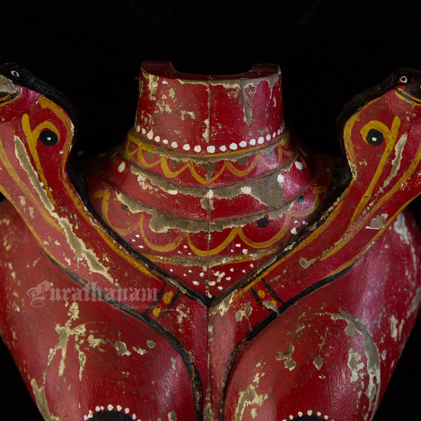 Theyyam Wooden Breast Plate