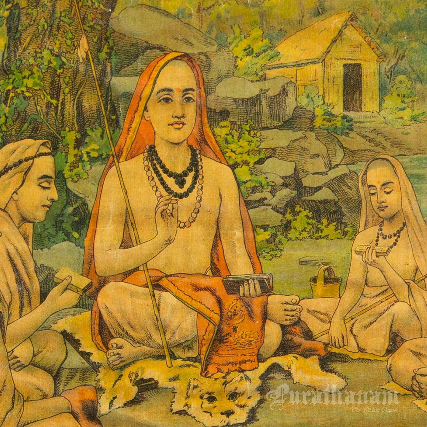 Shankarachari - Lithograph Print