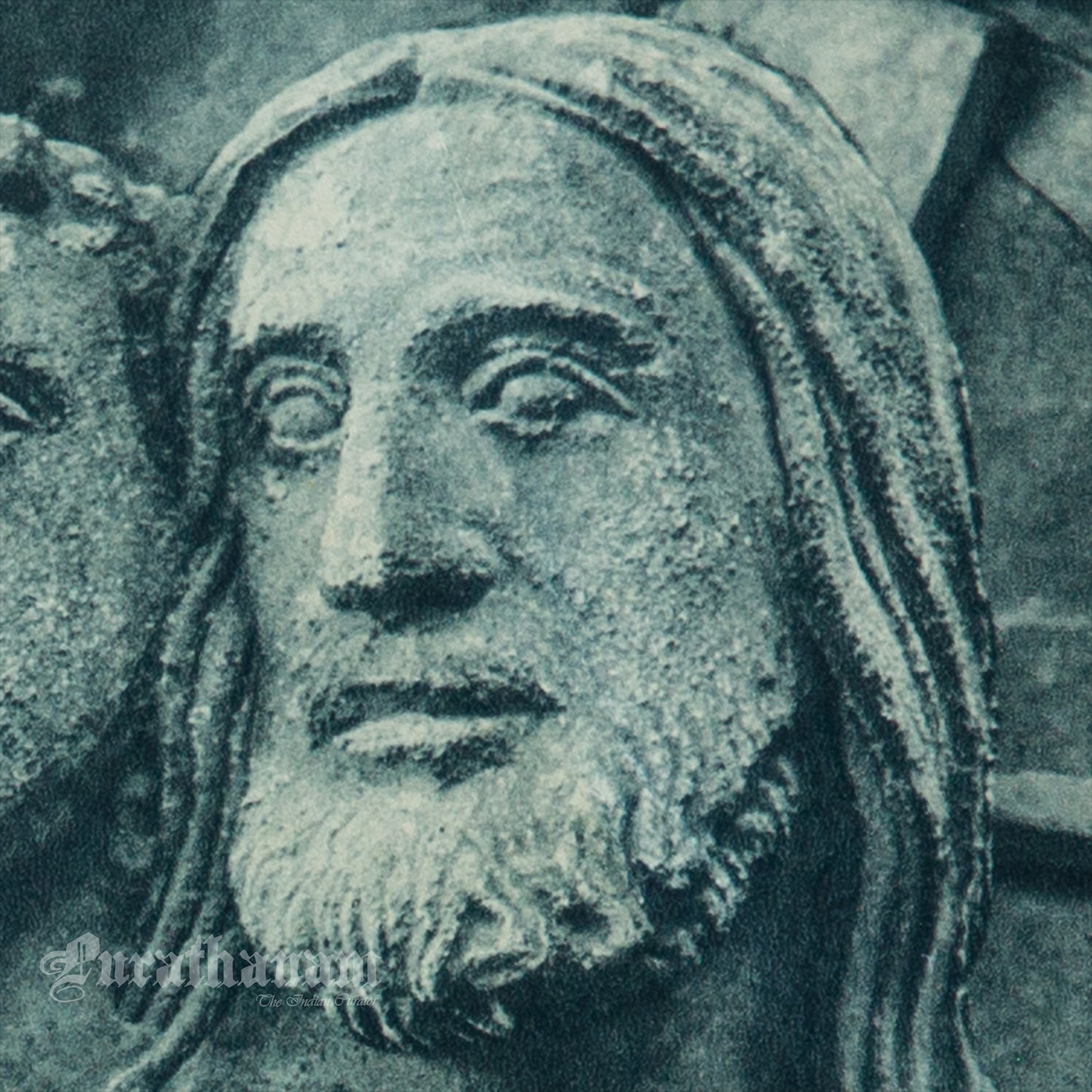 God Imagining Humanity by 13th century sculptors  (Archival Print)