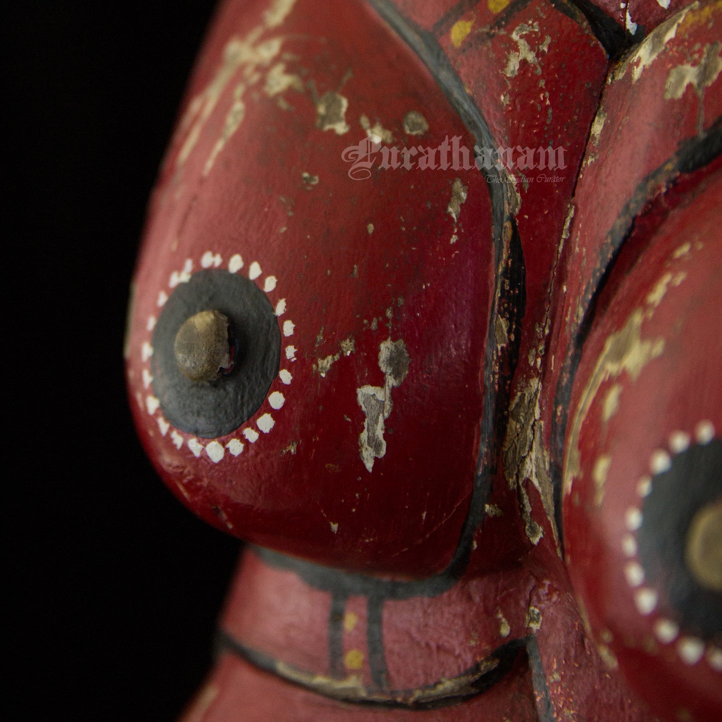 Theyyam Wooden Breast Plate