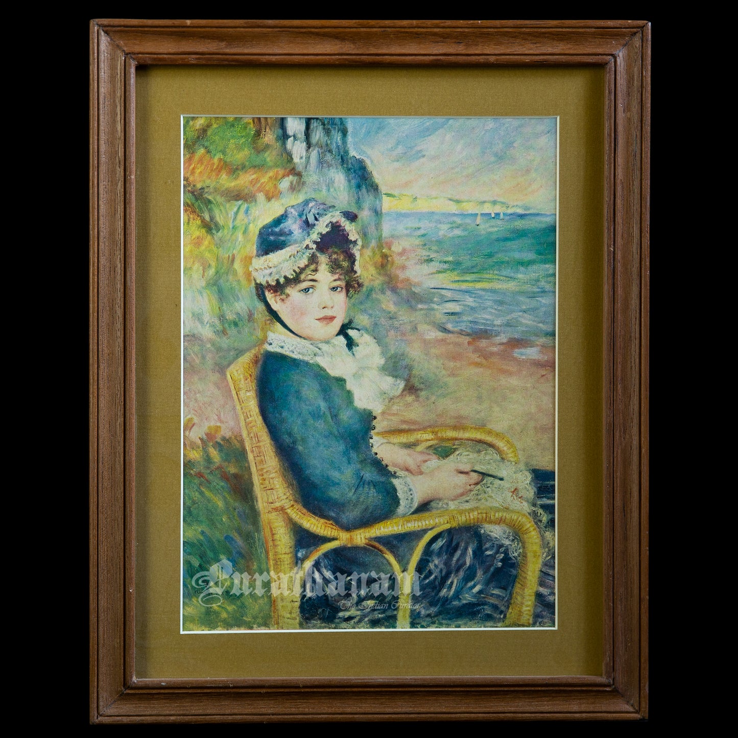 By the Seashore by Pierre-Auguste Renoir  (Archival Print)