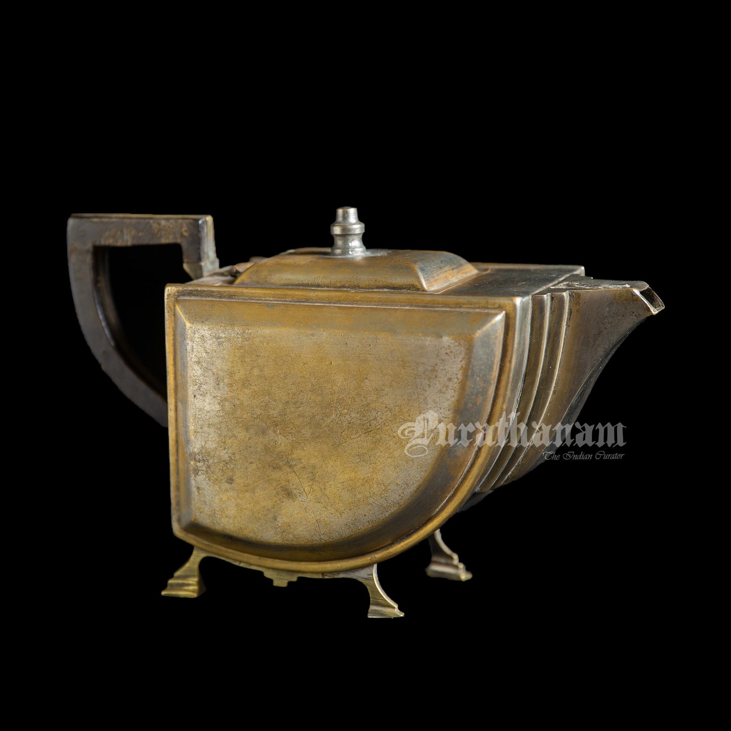 Art Deco  Tea Kettle - Brass