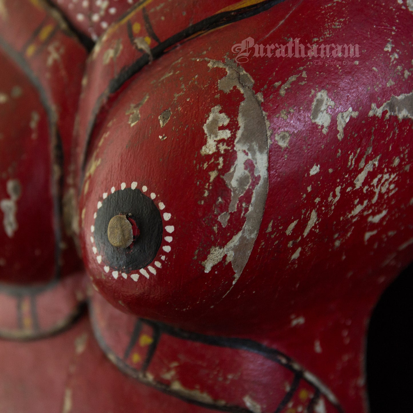 Theyyam Wooden Breast Plate