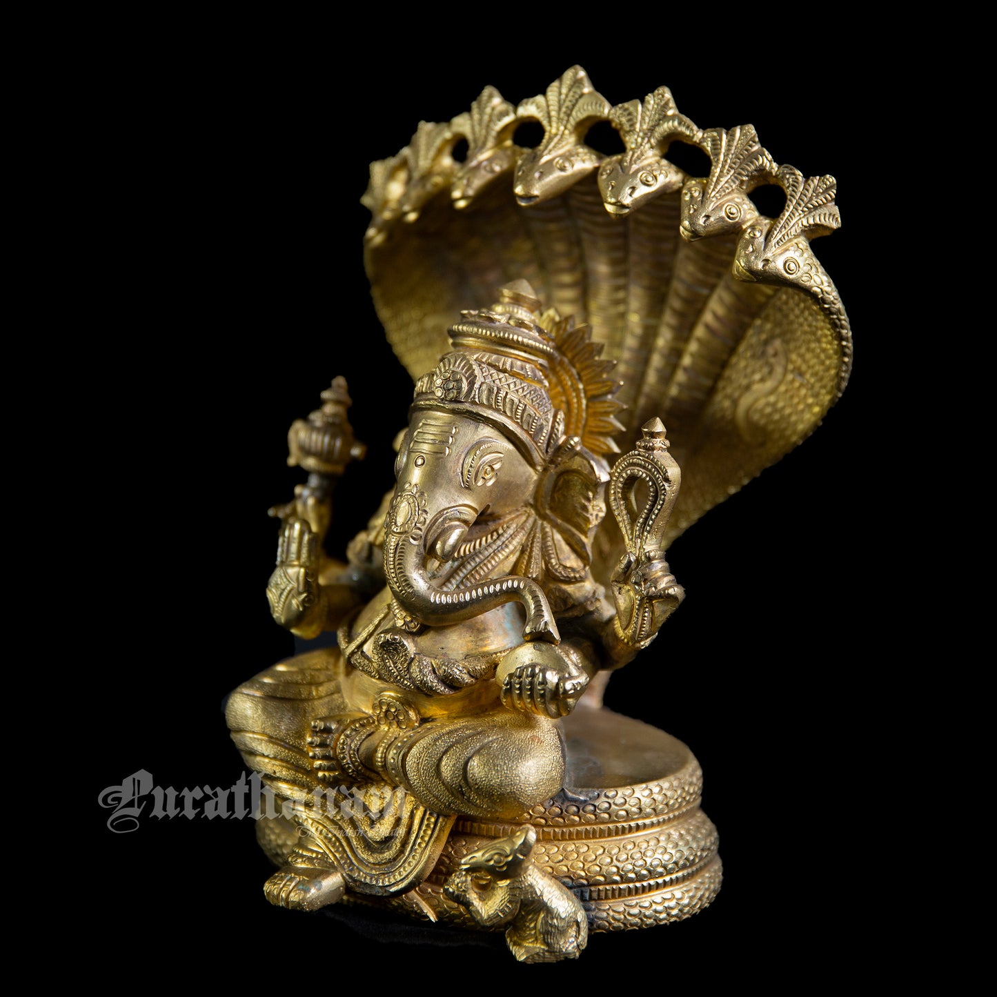 Naga Ganapati -Brass