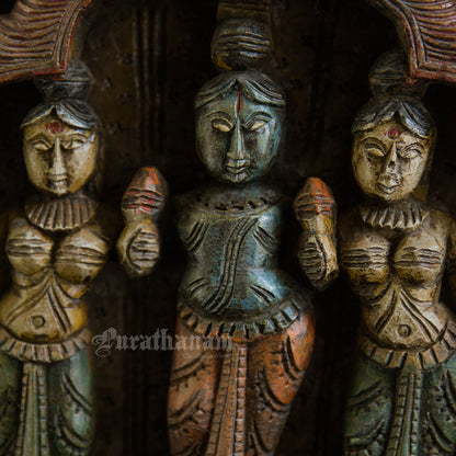 Krishna Wooden Panel (Soorya Palagai)