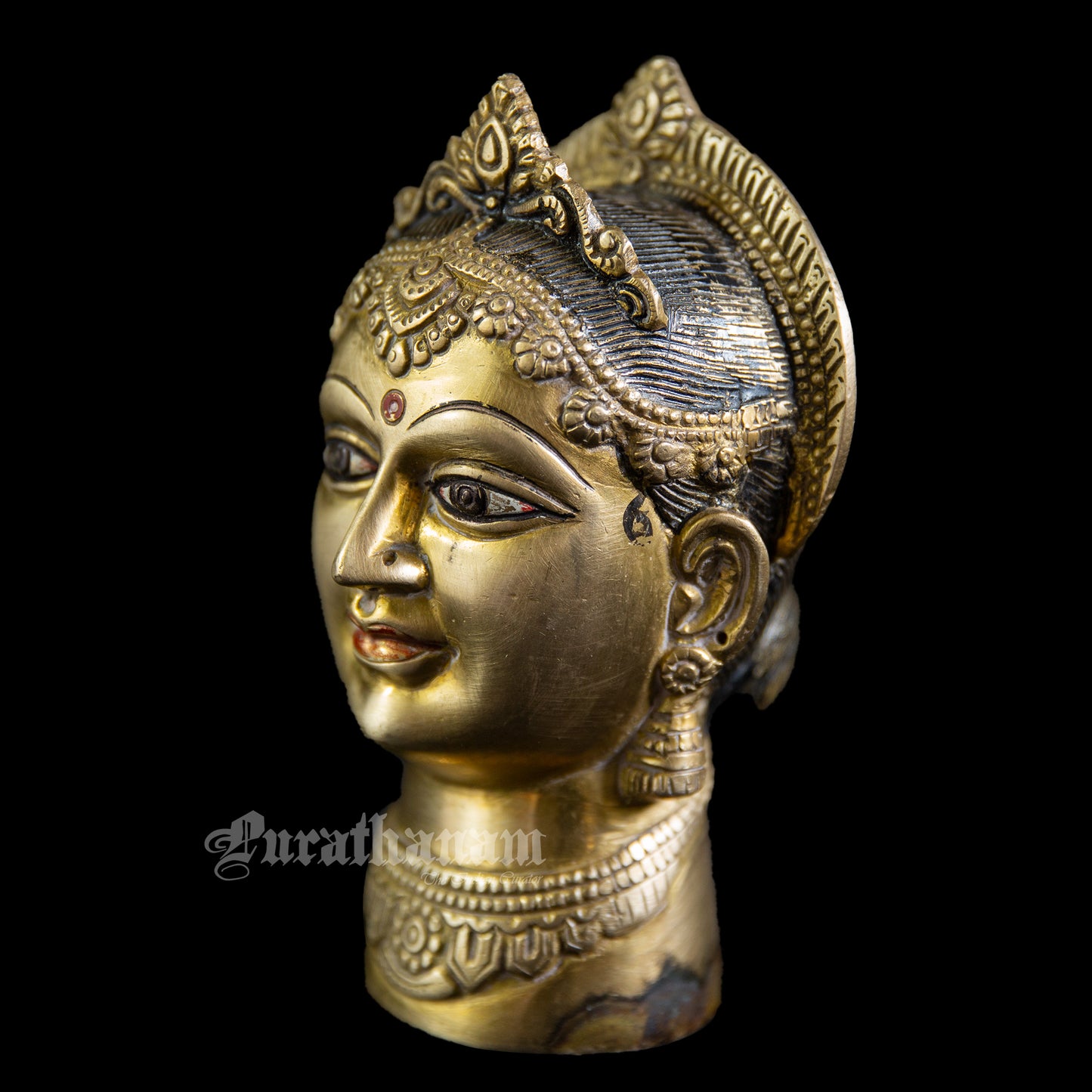 Gauri Head -Brass