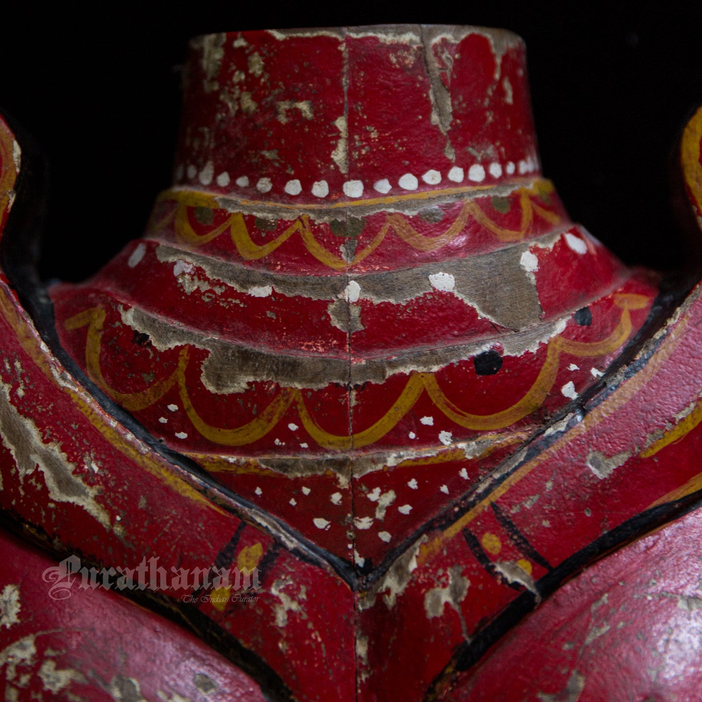 Theyyam Wooden Breast Plate