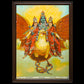 Vishnu Garudwahan by Ravi Varma  - Embellished Lithograph Print