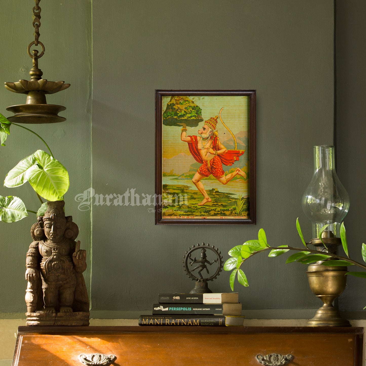 Hanuman  - Lithograph Print