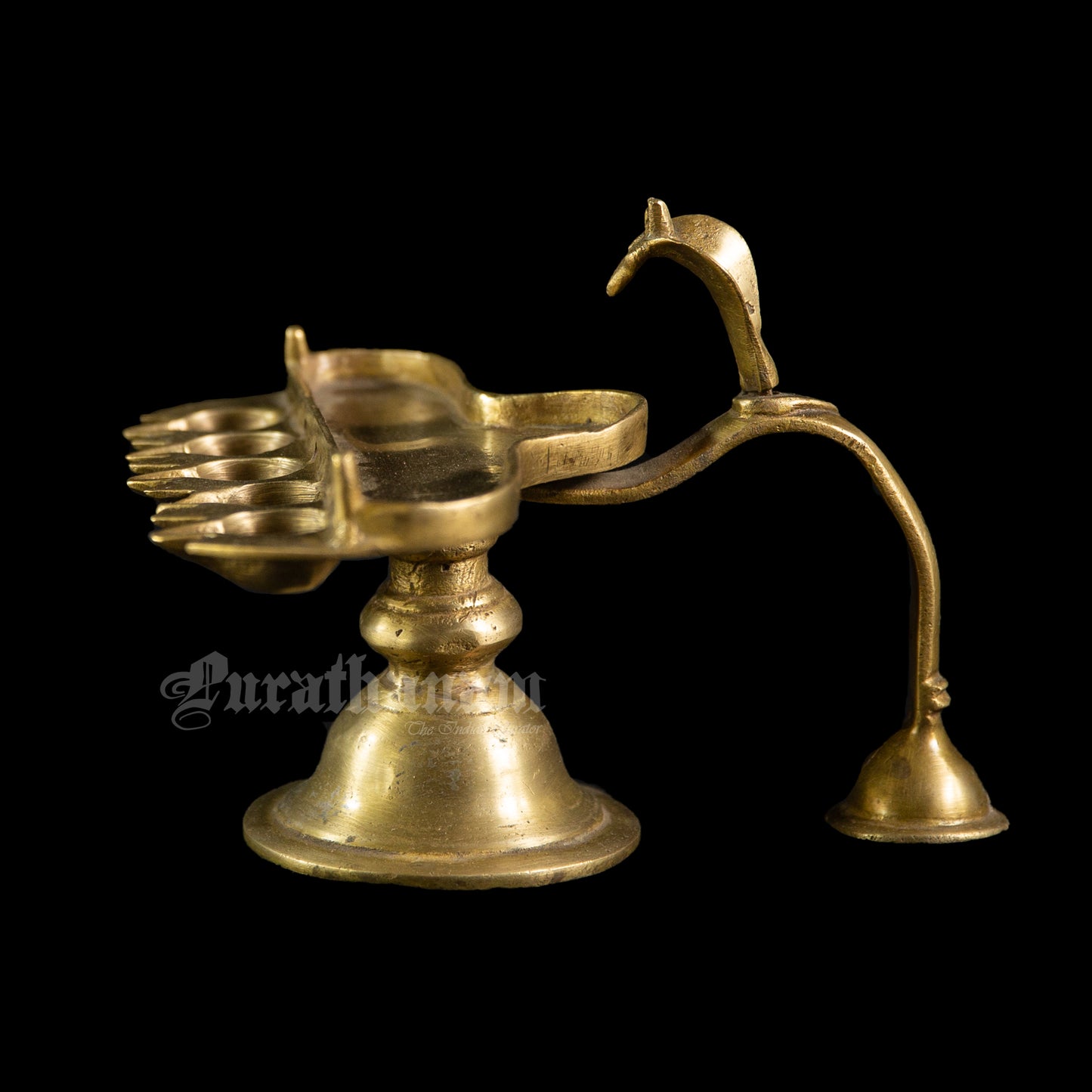 Five Wick Naga Aarti - Brass