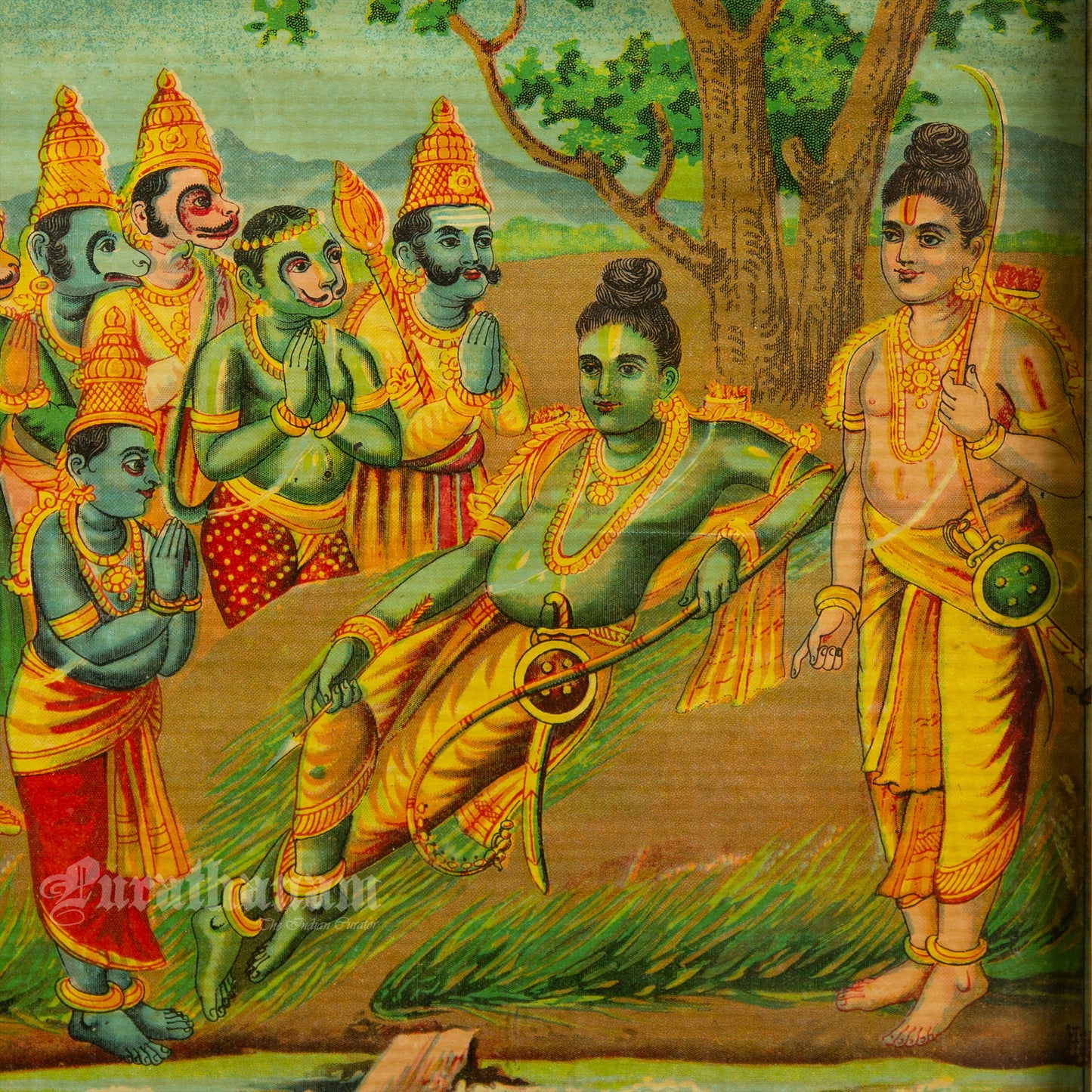 Darbha Sayana Rama - Lithograph Print