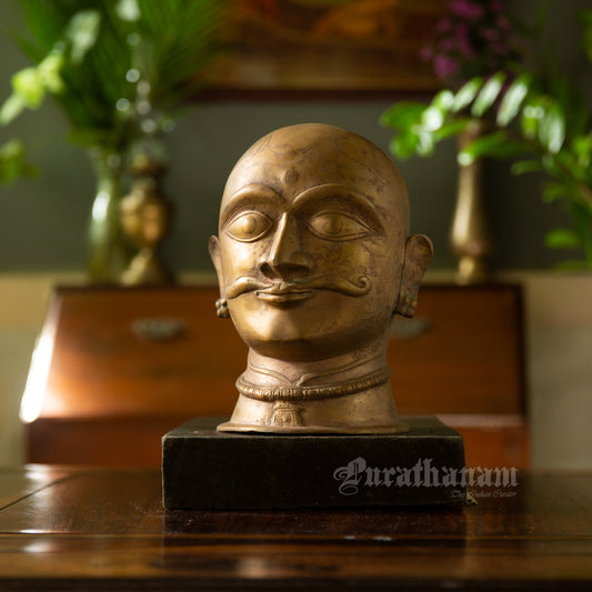 Bhairava Head - Brass