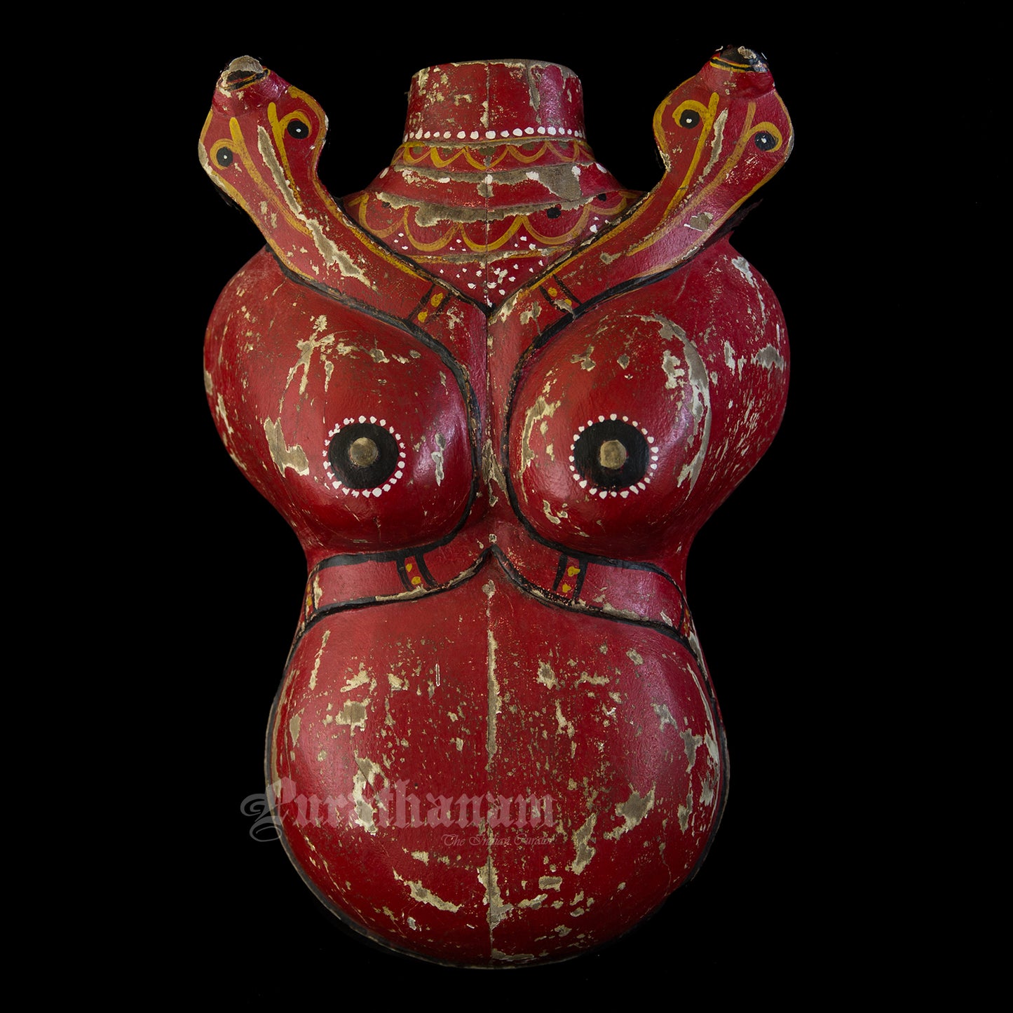 Theyyam Wooden Breast Plate