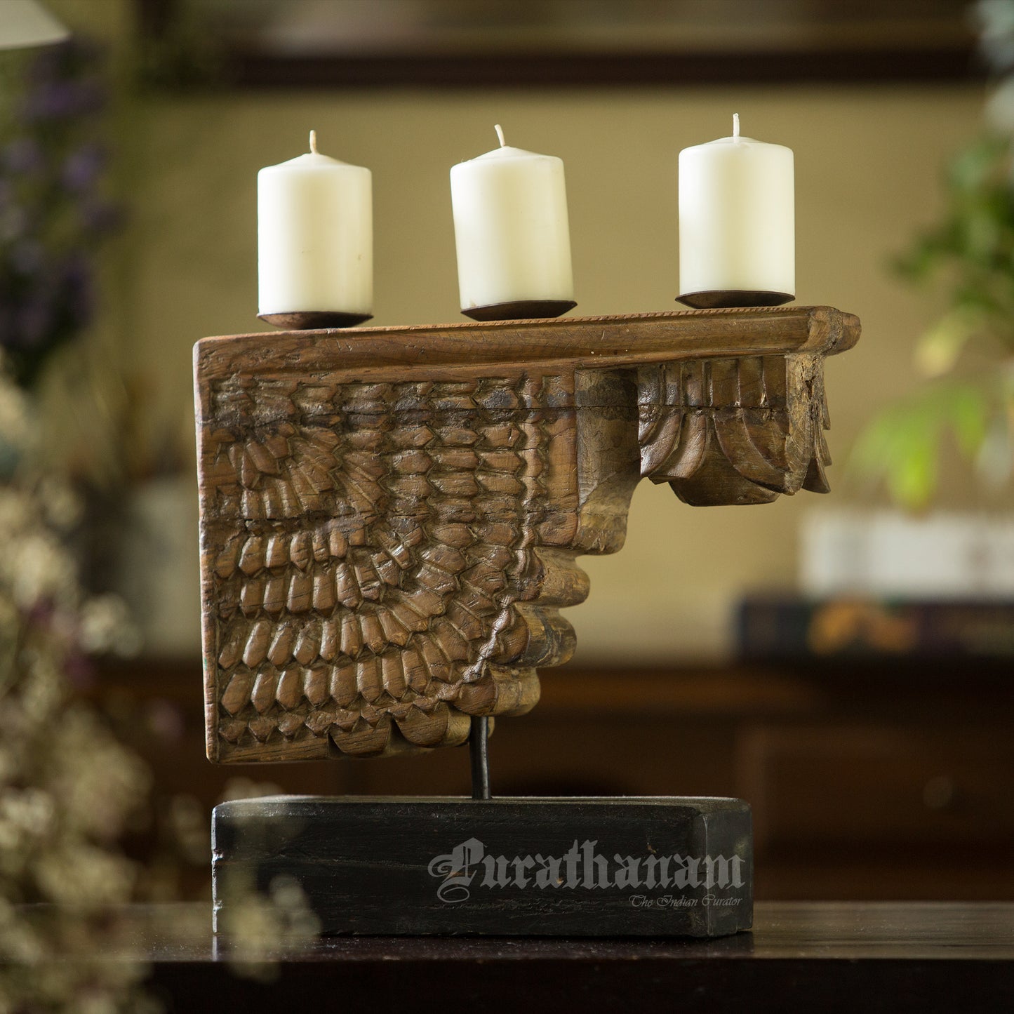 Triple Candle Holder