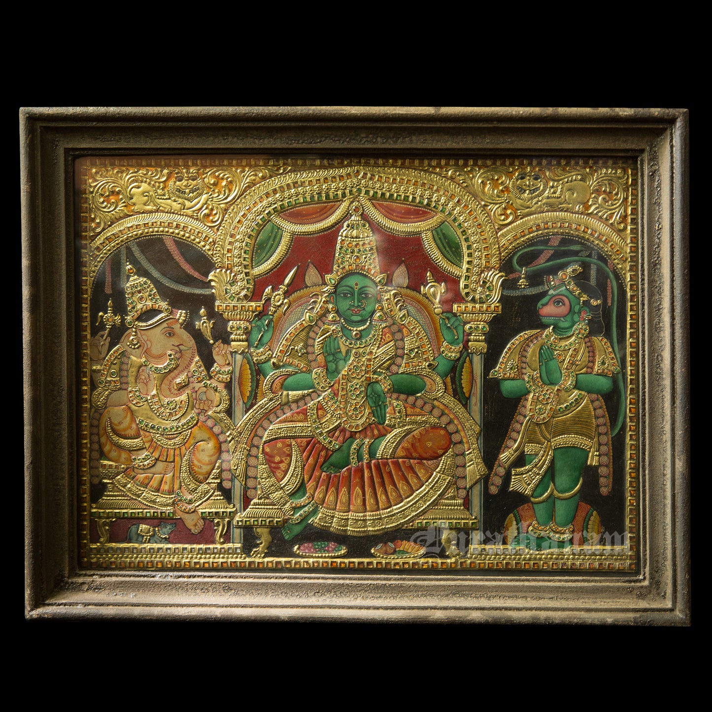 Ganapati Parvati Hanuman