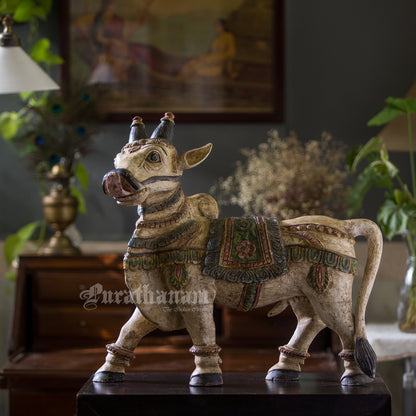 Wooden Rishabha Wahan