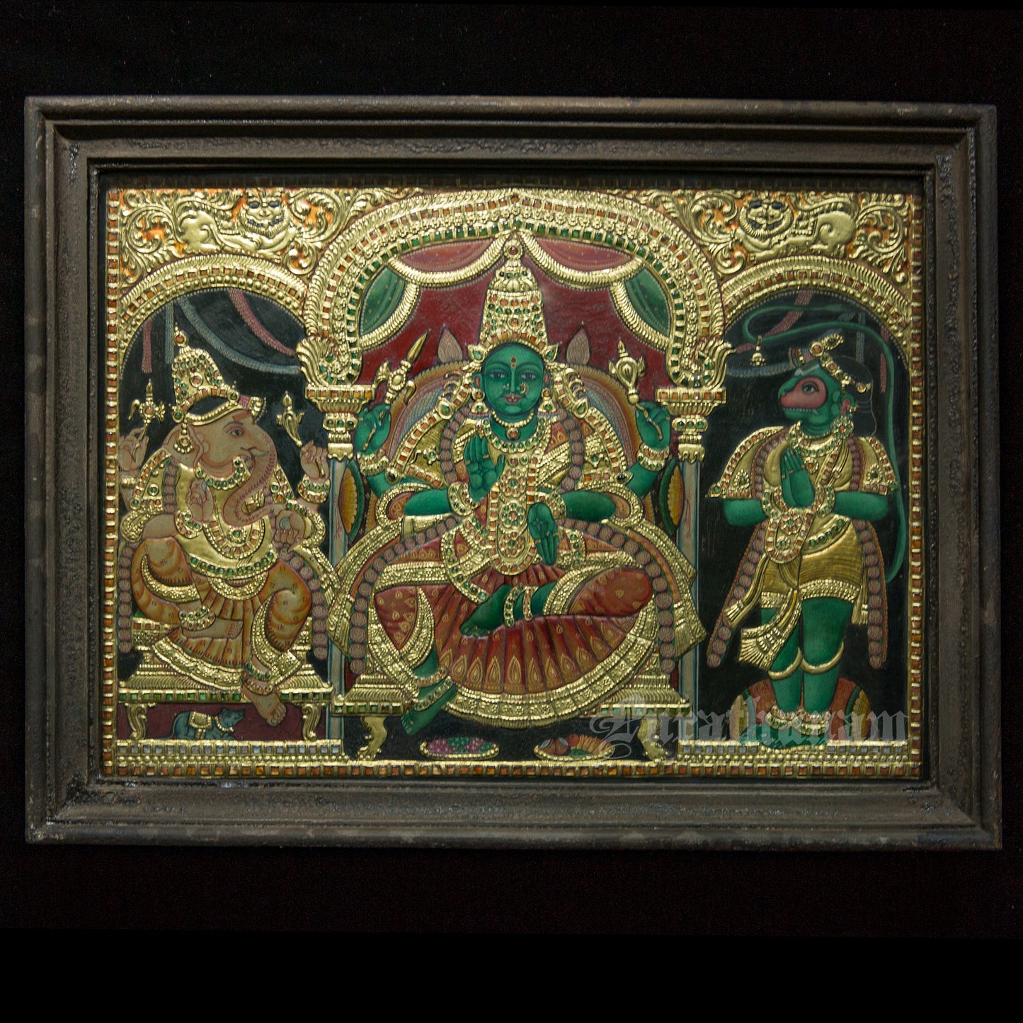 Ganapati Parvati Hanuman