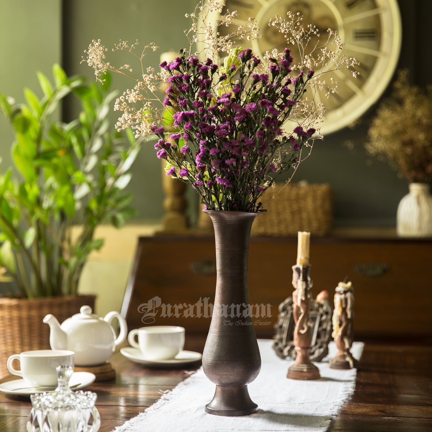 Flower Vase- Brass