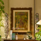 Ambika by Ravi Varma - Embellished (Oleograph Print)
