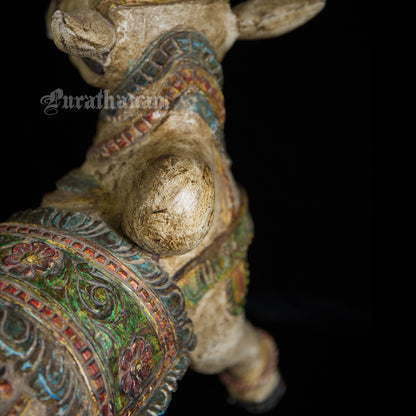 Wooden Rishabha Wahan