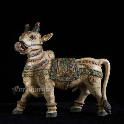 Wooden Rishabha Wahan
