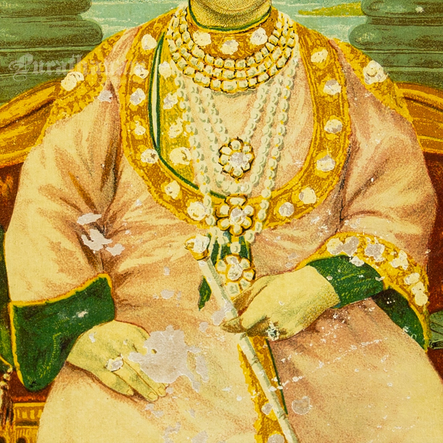 Govardhanlal Maharaj  - Lithograph Print