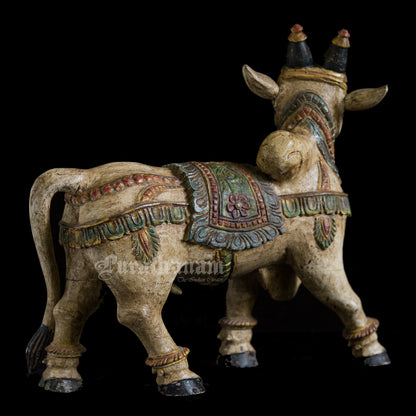 Wooden Rishabha Wahan