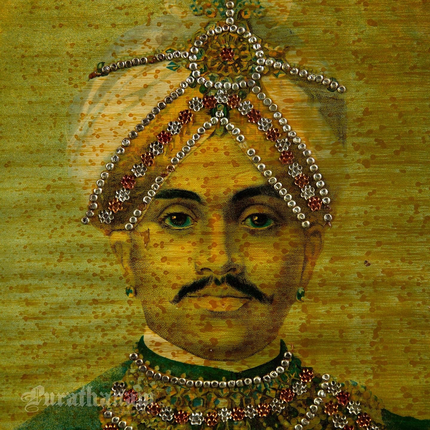 Mysore Maharaja - Lithograph Print