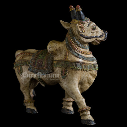 Wooden Rishabha Wahan