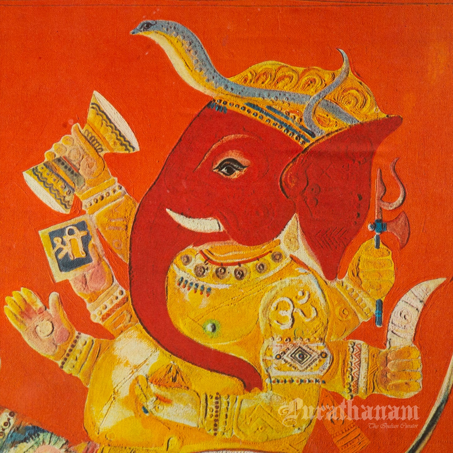 Ganesha by G. S. Adivrekar - Air-India collection (Offset Print)