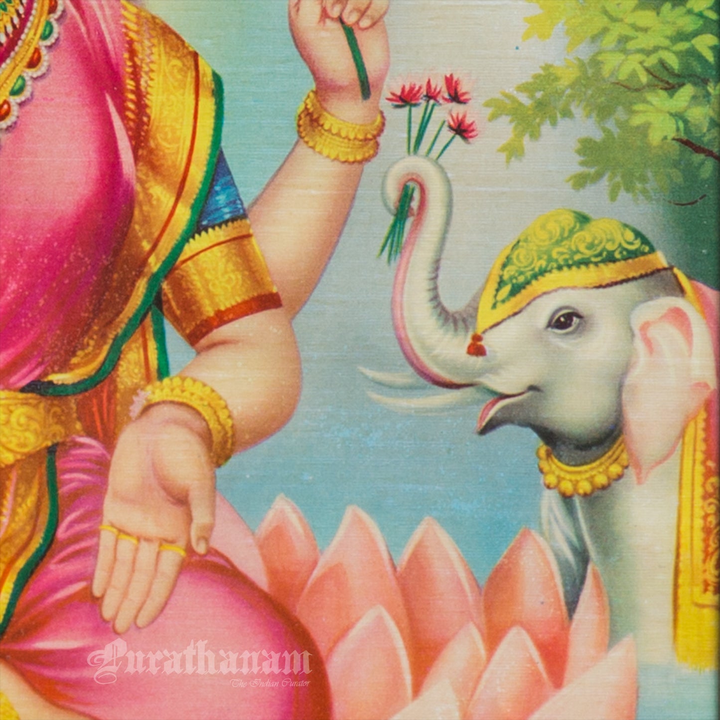 Sree Kamala Lakshmi - Kondiah Raju (Offset Print)