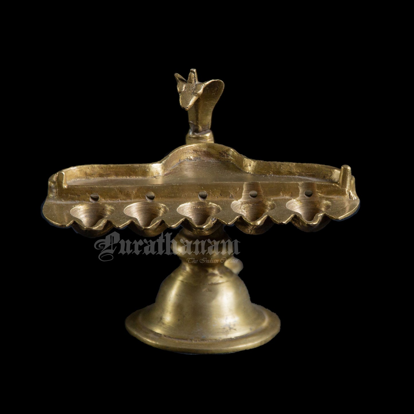 Five Wick Naga Aarti - Brass