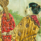 Madalasa Ritudhwaja by Ravi Varma - Embellished Lithograph Print