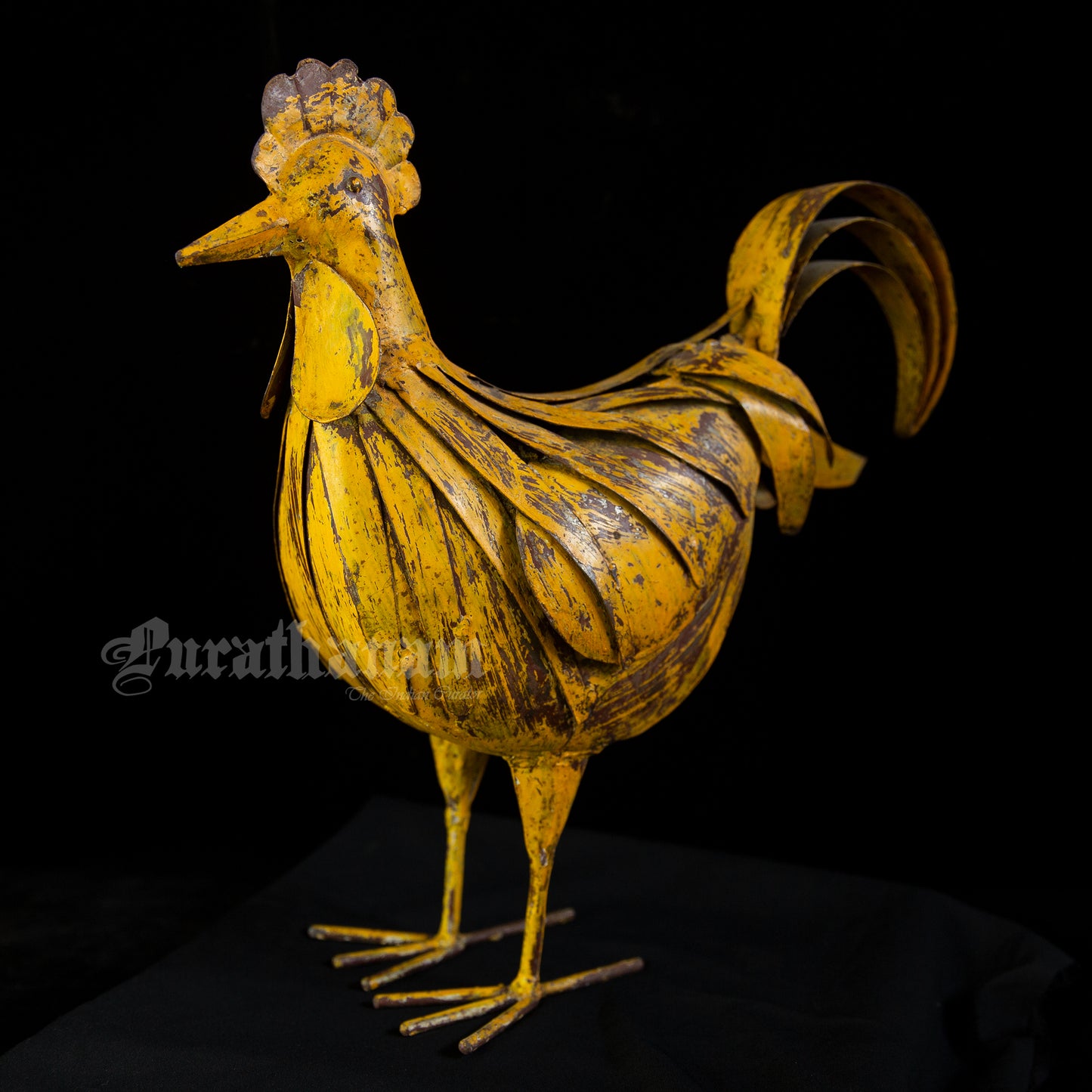 Distressed Yellow Cock