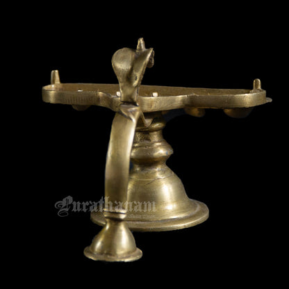 Five Wick Naga Aarti - Brass