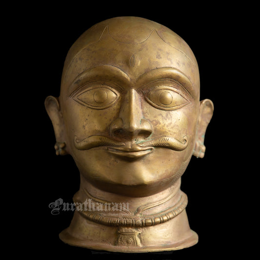 Bhairava Head - Brass