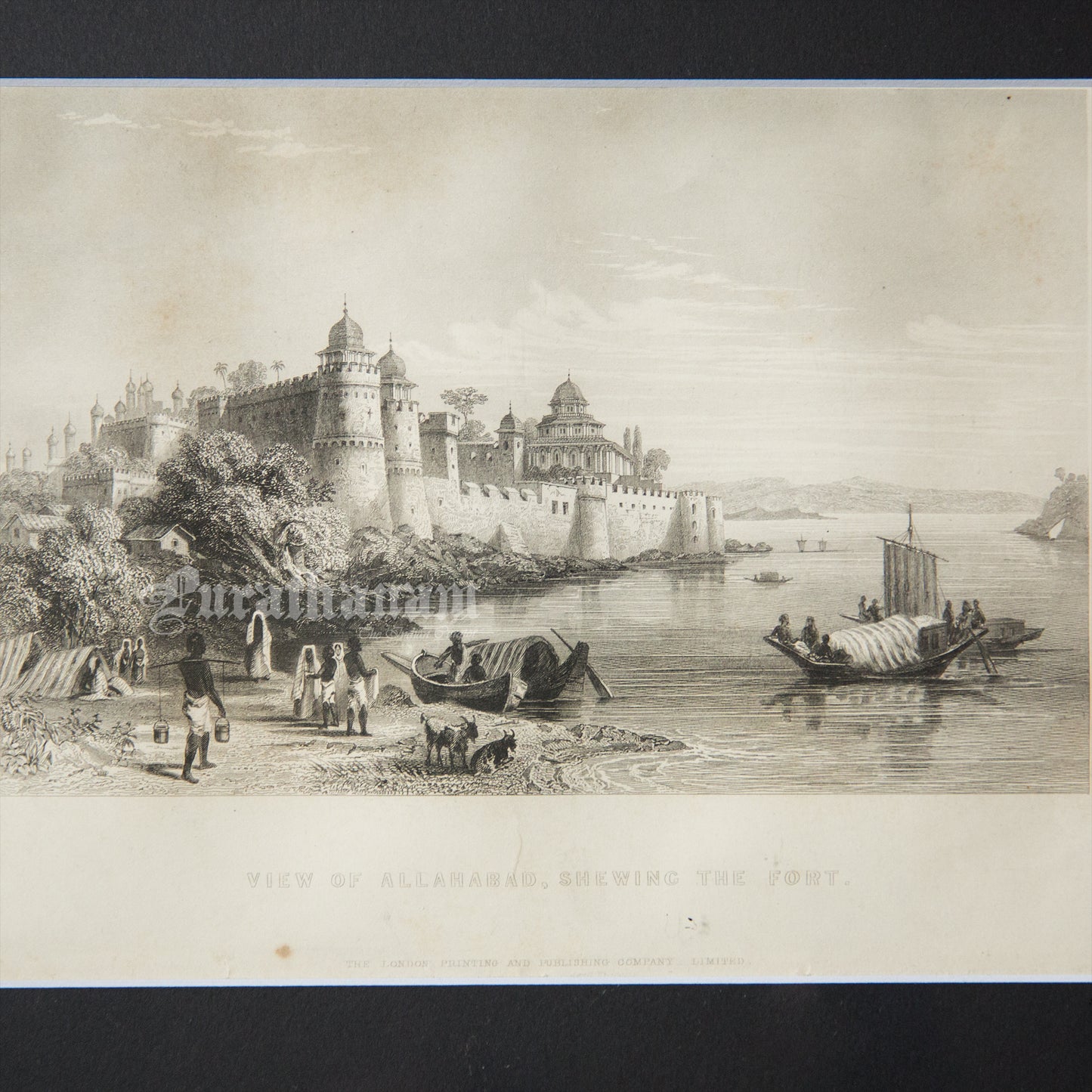 View of Allahabad, Shewing the Fort